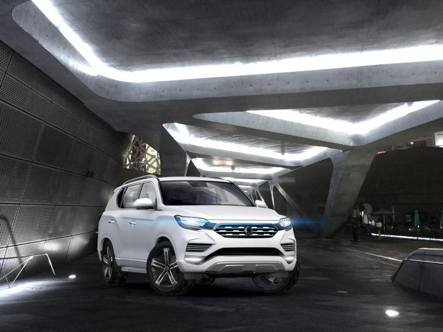  Ssangyong LIV-2 SUV Concept 2016 года  (фото 8 из 23)